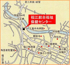 五島市福江総合福祉保健センター周辺地図