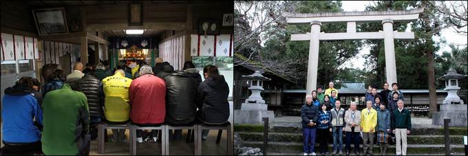 安全祈願の様子