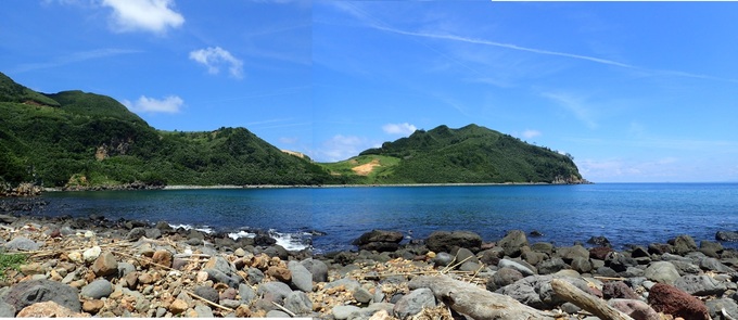 岩屋泊の風景