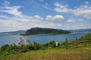 知林ヶ島南展望台からの眺め（2019年6月撮影）