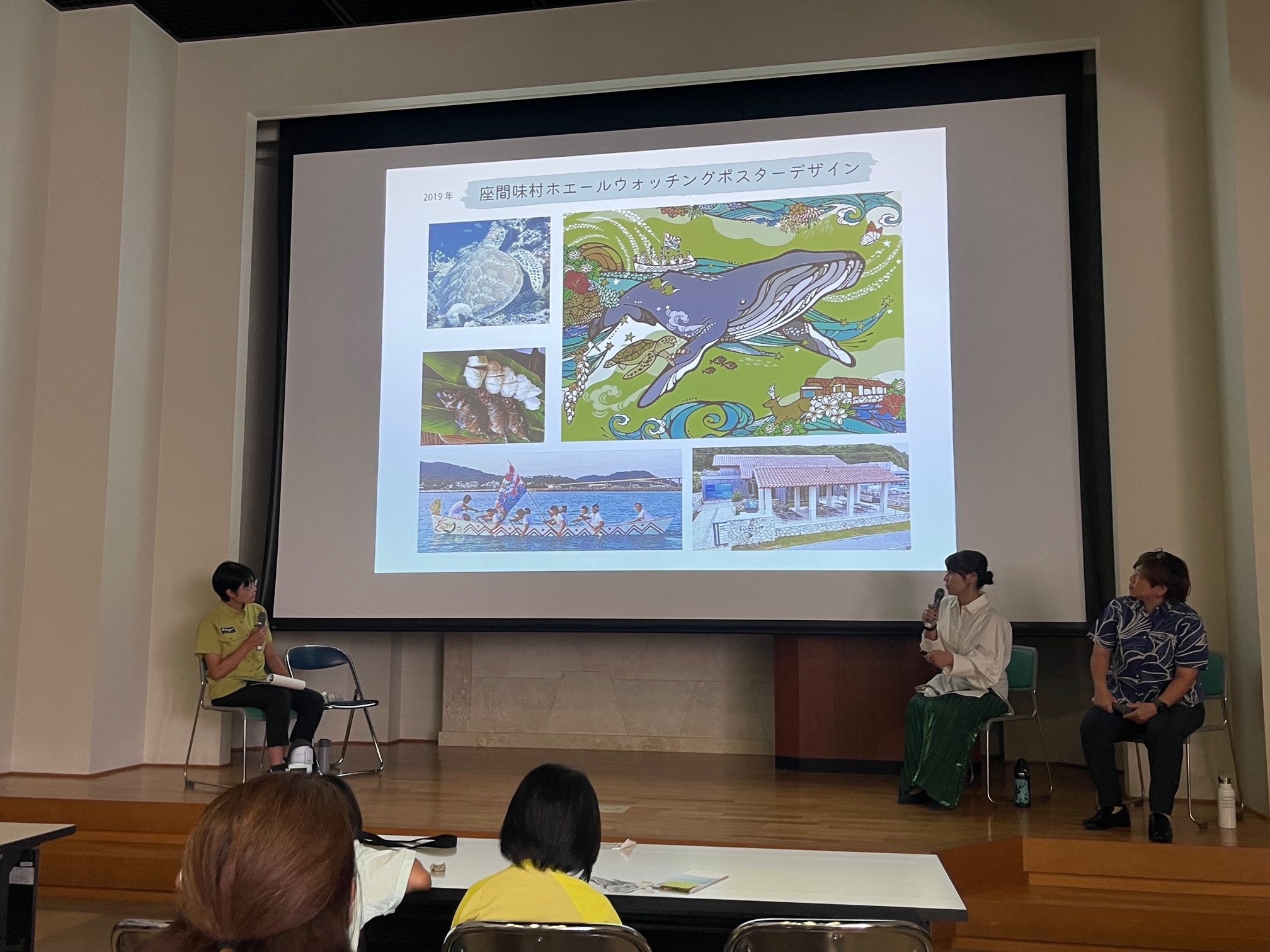 作品に込める想いを語るpokkeさんの写真