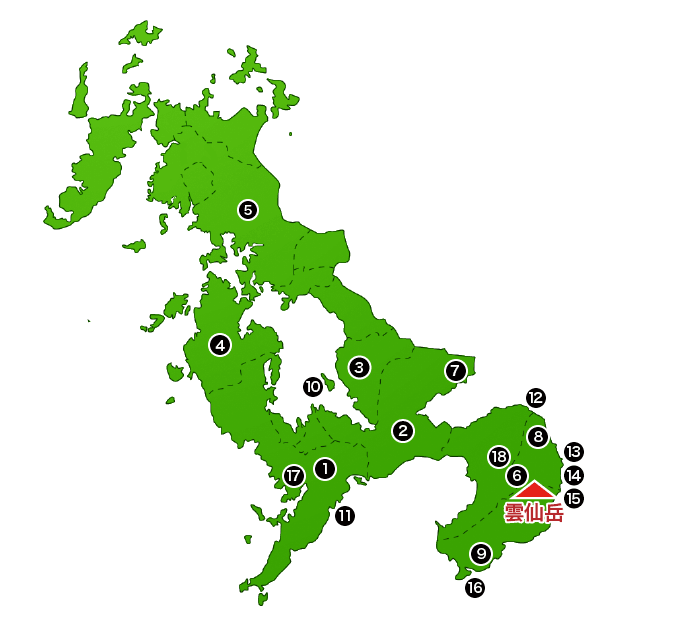 長崎県地図